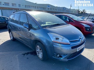 Location: Belvedere - 2009 CITROEN C4 GRAND PICASSO VTR+ HDI MPV REG: MA09YSW, Keys: No, MOT Expiry date: 16/04/2025, 1560 Diesel, 5 Speed Manual Diesel, Former Keepers: 8