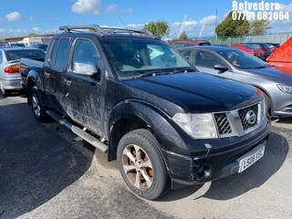 Location: Belvedere - 2008 NISSAN NAVARA AVENTURA D/C DCI Pick-up REG: LS08XSC, Keys: No, MOT Expiry date: 26/03/2025, 2488 Diesel, 6 Speed Manual Diesel, Former Keepers: 10