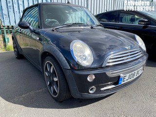 Location: Belvedere - 2008 MINI ONE SIDEWALK Convertible REG: EJ08BCY, Keys: No, MOT Expiry date: 09/06/2025, 1598 Petrol, 5 Speed Manual Petrol, Former Keepers: 6