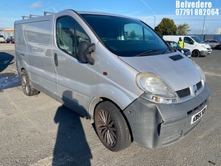 Location: Belvedere - 2005 RENAULT TRAFIC SL27 DCI 100 SWB Panel Van REG: KD55VZA, Keys: No, MOT Expiry date: 08/06/2026, 1870 Diesel, 6 Speed Manual Diesel, Former Keepers: 11