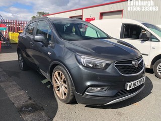 Location: Edinburgh - 2017 VAUXHALL MOKKA X ACTIVE TURBO S/S 5 Door Hatchback REG: NJ67HFA, Keys: Yes, MOT Expiry date: 09/11/2024, 1364 Petrol, 6 Speed Manual Petrol, Former Keepers: 2