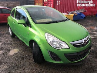 Location: Edinburgh - 2012 VAUXHALL CORSA ACTIVE AC 3 Door Hatchback REG: WG62KZF, Keys: No, MOT Expiry date: 07/11/2025, 1229 Petrol, 5 Speed Manual Petrol, Former Keepers: 3