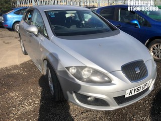 Location: Edinburgh - 2011 SEAT LEON S COPA CR TDI ECOMOT 5 Door Hatchback REG: KY61UPJ, Keys: No, MOT Expiry date: 22/10/2025, 1598 Diesel, 5 Speed Manual Diesel, Former Keepers: 8