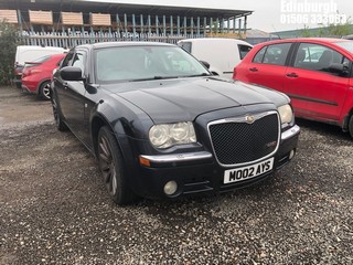 Location: Edinburgh - 2010 CHRYSLER 300C SRT CRD AUTO 4 Door Saloon REG: MO02AYS, Keys: No, MOT Expiry date: 18/01/2026, 2987 Diesel, 5 Speed Auto Diesel, Former Keepers: 7