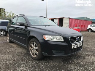 Location: Edinburgh - 2008 VOLVO V50 S 16V Estate REG: DE08XSM, Keys: No, MOT Expiry date: 19/01/2024, 1798 Petrol, 5 Speed Manual Petrol, Former Keepers: 4