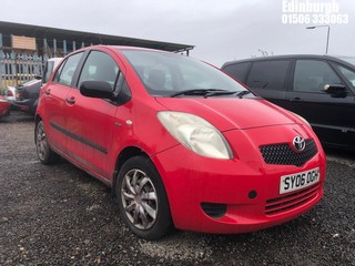 Location: Edinburgh - 2006 TOYOTA YARIS T2 D-4D 5 Door Hatchback REG: SY06OGH, Keys: No, MOT Expiry date: 14/03/2025, 1364 Diesel, 5 Speed Manual Diesel, Former Keepers: 9