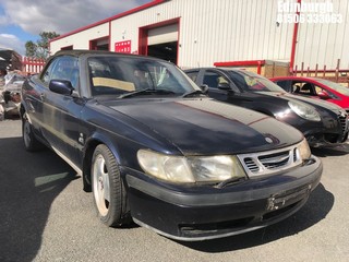 Location: Edinburgh - 2000 SAAB 9-3 SE TURBO Convertible REG: W234VGO, Keys: No, MOT Expiry date: 04/02/2023, 1985 Petrol, 5 Speed Manual Petrol, Former Keepers: 7