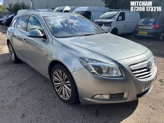 Location: Mitcham - 2012 VAUXHALL INSIGNIA ELITE NAV CDTI A Estate REG: FV61XVD, Keys: No, MOT Expiry date: 25/02/2025, 1956 Diesel, 6 Speed Auto Diesel, Former Keepers: 3