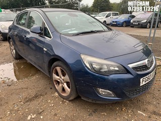 Location: Mitcham - 2010 VAUXHALL ASTRA SRI AUTO 5 Door Hatchback REG: FG60UCP, Keys: No, MOT Expiry date: 15/03/2025, 1598 Petrol, 6 Speed Auto Petrol, Former Keepers: 4