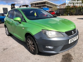 Location: Nottingham - 2012 SEAT IBIZA SE 5 Door Hatchback REG: SP12FTE, Keys: No, MOT Expiry date: 15/10/2024, 1390 Petrol, 5 Speed Manual Petrol, Former Keepers: 6