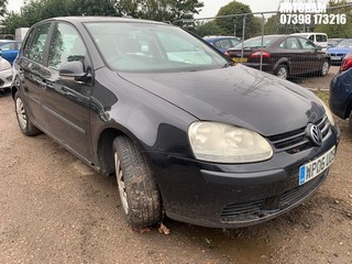 Location: Mitcham - 2006 VOLKSWAGEN GOLF FSI S 5 Door Hatchback REG: WP06UOS, Keys: No, MOT Expiry date: 13/08/2025, 1598 Petrol, 6 Speed Manual Petrol, Former Keepers: 8