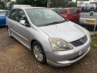 Location: Mitcham - 2005 HONDA CIVIC VTEC EXECUTIVE AUTO 5 Door Hatchback REG: SD05UVR, Keys: No, MOT Expiry date: 01/01/2026, 1590 Petrol, 4 Speed Auto Petrol, Former Keepers: 14