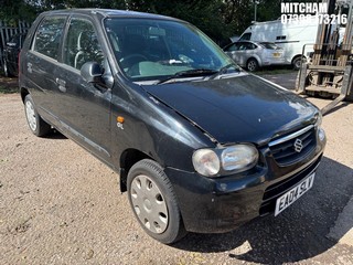 Location: Mitcham - 2004 SUZUKI ALTO GL AUTO 5 Door Hatchback REG: EA04SLV, Keys: No, MOT Expiry date: 14/02/2025, 1061 Petrol, 2/3 Speed Auto Petrol, Former Keepers: 5