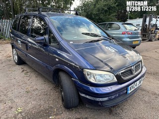 Location: Mitcham - 2004 VAUXHALL ZAFIRA 16V CLUB MPV REG: WN04JWP, Keys: No, MOT Expiry date: 07/07/2024, 1598 Petrol, 5 Speed Manual Petrol, Former Keepers: 7