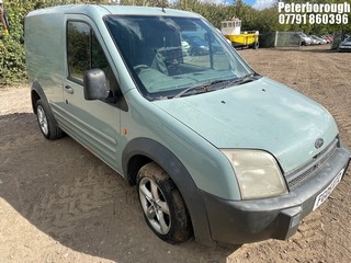 Location: Peterborough - 2005 FORD TRAN CONNECT L 220 TD SWB Panel Van REG: FG05XTZ, Keys: No, MOT Expiry date: 05/12/2024, 1753 Diesel, 5 Speed Manual Diesel, Former Keepers: 10