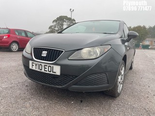 Location: Plymouth - 2010 SEAT IBIZA S A/C TDI 3 Door Hatchback REG: FY10EOL, Keys: No, MOT Expiry date: 24/11/2024, 1422 Diesel, 5 Speed Manual Diesel, Former Keepers: 10