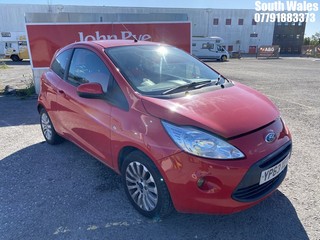 Location: South Wales - 2013 FORD KA ZETEC 3 DOOR HATCHBACK REG: YP63XEV, 1242cc PETROL, 5 SPEED MANUAL PETROL, Former Keepers: 2, Keys: Yes, MOT Expiry date: 04/09/2026