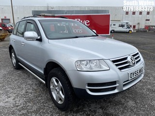 Location: South Wales - 2005 VOLKSWAGEN TOUAREG TDI AUTO Estate REG: OY55MKG, 2460cc Diesel, 6 Speed Auto Diesel, Former Keepers: 6, Keys: Yes, MOT Expiry date: 16/05/2025