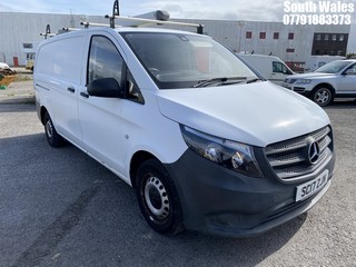 Location: South Wales - 2017 MERCEDES-BENZ VITO 109 CDI PANEL VAN  REG: SC17ZJN, 1598cc DIESEL, 6 SPEED MANUAL DIESEL, Former Keepers: 1, Keys: Yes, MOT Expiry date: 27/10/2025