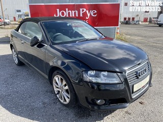 Location: South Wales - 2008 AUDI A3 SPORT TDI Convertible REG: KR08ZFW, Keys: No, MOT Expiry date: 16/04/2025, 1896 Diesel, 5 Speed Manual Diesel, Former Keepers: 5