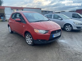 Location: Leeds - 2009 MITSUBISHI COLT CLEAR TEC CZ2 3 Door Hatchback REG: PX59OYT, Keys: No, MOT Expiry date: 23-09-2025, 1332 Petrol, 5 Speed Manual Petrol, Former Keepers: 4
