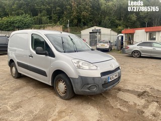 Location: Leeds - 2012 PEUGEOT PARTNER 850 S L1 HDI Panel Van REG: NU62MKE, Keys: No, MOT Expiry date: 18-03-2026, 1560 Diesel, 5 Speed Manual Diesel, Former Keepers: 4