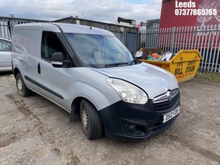 Location: Leeds - 2012 VAUXHALL COMBO 2300 L1H1 CDTI SS E Panel Van REG: DS12FOH, Keys: No, MOT Expiry date: 04-03-2025, 1248 Diesel, 5 Speed Manual Diesel, Former Keepers: 4