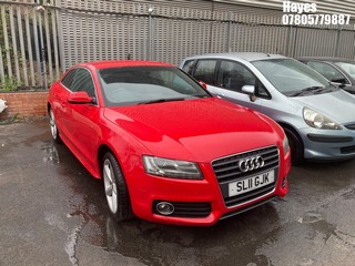 Location: Hayes - 2011 AUDI A5 S LINE TFSI Coupe REG: SL11GJK, Keys: No, MOT Expiry date: 16/01/2026, 1798 Petrol, 6 Speed Manual Petrol, Former Keepers: 12