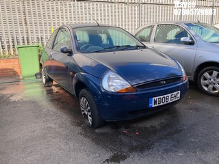 Location: Hayes - 2008 FORD KA STYLE 3 Door Hatchback REG: WD08EHC, Keys: No, MOT Expiry date: 11/12/2025, 1297 Petrol, 5 Speed Manual Petrol, Former Keepers: 7