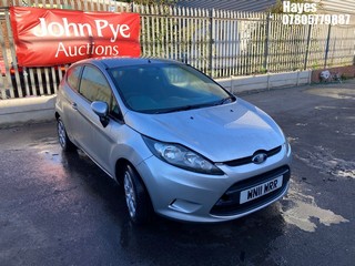 Location: Hayes - 2011 FORD FIESTA EDGE 3 Door Hatchback REG: WN11WRR, Keys: No, MOT Expiry date: 19/02/2021, 1242 Petrol, 5 Speed Manual Petrol, Former Keepers: 3