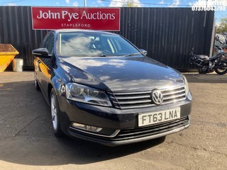 Location: Stapleford - 2014 VOLKSWAGEN PASSAT S BLUEMOTION TECH 4 Door Saloon REG: FT63LNA, Keys: Yes, MOT Expiry date: 13/09/2025, 1598 Diesel, 6 Speed Manual Diesel, Former Keepers: 8