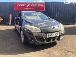 Location: Stapleford - 2009 RENAULT MEGANE DYNAMIQUE VVT Coupe REG: SH59YOR, Keys: Yes, MOT Expiry date: 07/08/2025, 1598 Petrol, 6 Speed Manual Petrol, Former Keepers: 7
