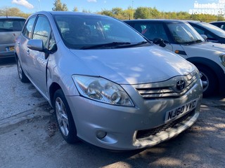 Location: Manchester - 2010 TOYOTA AURIS TR 5 Door Hatchback REG: NJ60YWC, 1329 Petrol, 6 Speed Manual Petrol, Former Keepers: 6, Keys: No, MOT Expiry date: 01/08/2025