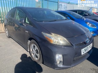 Location: BELVEDERE - 2009 TOYOTA PRIUS T SPIRIT VVT-I CVT 5 Door Hatchback REG:LN59YGJ, 1797cc Hybrid Electric, Variable 1 Speed Auto Petrol/E,Former Keepers:12, Keys:No, MOT:Expiry date06/08/2026