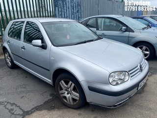Location: Belvedere - 2003 VOLKSWAGEN GOLF MATCH 5 Door Hatchback REG: KC52XXL, Keys: No, MOT Expiry date: 29/10/2025, 1598 Petrol, 5 Speed Manual Petrol, Former Keepers: 10