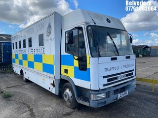 Location: Belvedere - 1994 IVECO-FORD NEW CARGO Box Van REG: L225EKE, Keys: No, MOT Expiry date: 31/03/1995, 5861 Diesel, manual, Former Keepers: 1
