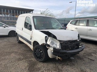 Location: Edinburgh - 2010 CITROEN BERLINGO FIRST 600 HDI Car Derived Van REG: SG10LLN, Keys: No, MOT Expiry date: 10/07/2024, 1560 Diesel, 5 Speed Manual Diesel, Former Keepers: 6