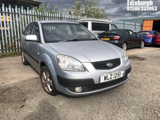 Location: Edinburgh - 2008 KIA RIO LS 5 Door Hatchback REG: WLZ1251, Keys: No, MOT Expiry date: 11/05/2024, 1399 Petrol, 5 Speed Manual Petrol, Former Keepers: 2