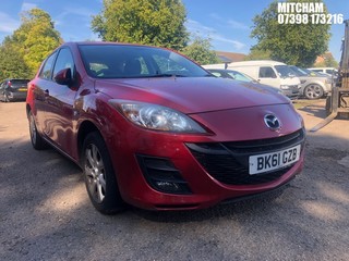 Location: Mitcham - 2011 MAZDA 3 TS2 5 Door Hatchback REG: BK61GZB, Keys: No, MOT Expiry date: 24/10/2025, 1598 Petrol, 5 Speed Manual Petrol, Former Keepers: 4