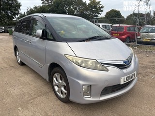 Location: Mitcham - 2011 TOYOTA ESTIMA 4WD AUTO MPV REG: LK11NPA, Keys: No, MOT Expiry date: 29/07/2023, 2360 Hybrid Electric, Automatic, Former Keepers: 4