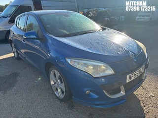 Location: Mitcham - 2009 RENAULT MEGANE DYNAMIQUE VVT 5 Door Hatchback REG: MF59NJV, Keys: No, MOT Expiry date: 30/03/2025, 1598 Petrol, 6 Speed Manual Petrol, Former Keepers: 6