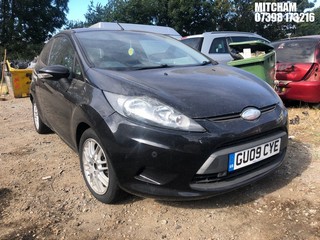 Location: Mitcham - 2009 FORD FIESTA ECONETIC TDCI 3 Door Hatchback REG: GU09CYE, Keys: No, MOT Expiry date: 05/12/2025, 1560 Diesel, 5 Speed Manual Diesel, Former Keepers: 6
