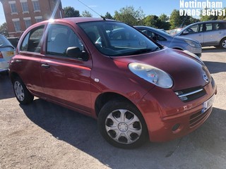 Location: Nottingham - 2005 NISSAN MICRA S 5 Door Hatchback REG: LM05NUO, Keys: No, MOT Expiry date: 06/11/2025, 1240 Petrol, 5 Speed Manual Petrol, Former Keepers: 5