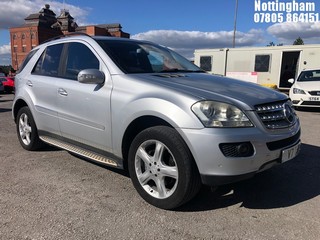 Location: Nottingham - 2008 MERCEDES ML 280 CDI SPORT AUTO ESTATE REG: V7TSR, 2987cc DIESEL, 7 SPEED AUTO DIESEL, Former Keepers: 3, Keys: Yes, MOT Expiry date: 12/10/2025