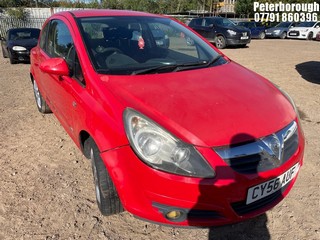 Location: Peterborough - 2006 VAUXHALL CORSA SXI A/C 3 Door Hatchback REG: CY56AUF, Keys: No, MOT Expiry date: 02/01/2026, 1364 Petrol, 5 Speed Manual Petrol, Former Keepers: 7