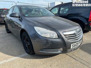 Location: Brentwood - 2009 VAUXHALL INSIGNIA EXCLUSIV 5 Door Hatchback REG: SA09PXG, Keys: No, MOT Expiry date: 05/07/2025, 1796 Petrol, 6 Speed Manual Petrol, Former Keepers: 5