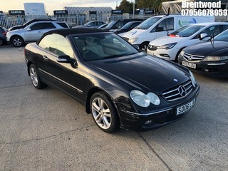 Location: Brentwood - 2006 MERCEDES CLK200 K AVANTGARDE AUTO Convertible REG: SD06LJK, Keys: No, MOT Expiry date: 30/07/2026, 1796 Petrol, 5 Speed Auto Petrol, Former Keepers: 6