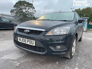 Location: Plymouth - 2008 FORD FOCUS ZETEC 100 AUTO 5 Door Hatchback REG: MJ08POU, Keys: No, MOT Expiry date: 26/06/2024, 1596 Petrol, 4 Speed Auto Petrol, Former Keepers: 5