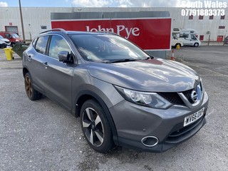 Location: South Wales - 2016 NISSAN QASHQAI N-CONNECTA DCI 5 Door Hatchback REG: WV66OXP, Keys: No, MOT Expiry date: 30/09/2024, 1461 Diesel, 6 Speed Manual Diesel, Former Keepers: 2
