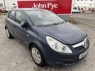 Location: South Wales - 2007 VAUXHALL CORSA CLUB A/C 5 Door Hatchback REG: KS07UVG, Keys: No, MOT Expiry date: 17/01/2023, 1364 Petrol, 5 Speed Manual Petrol, Former Keepers: 3